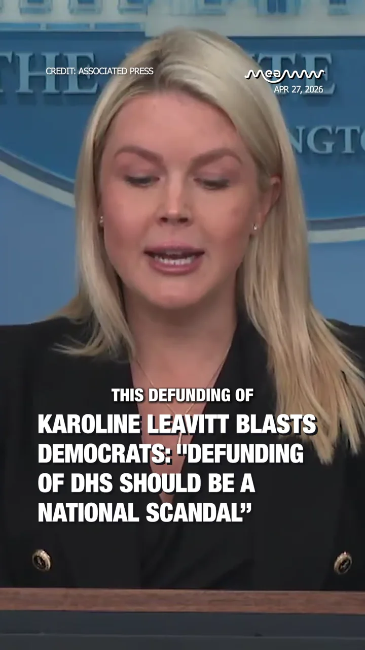 Karoline Leavitt Blasts Democrats: "Defunding of DHS Should Be a National Scandal”
