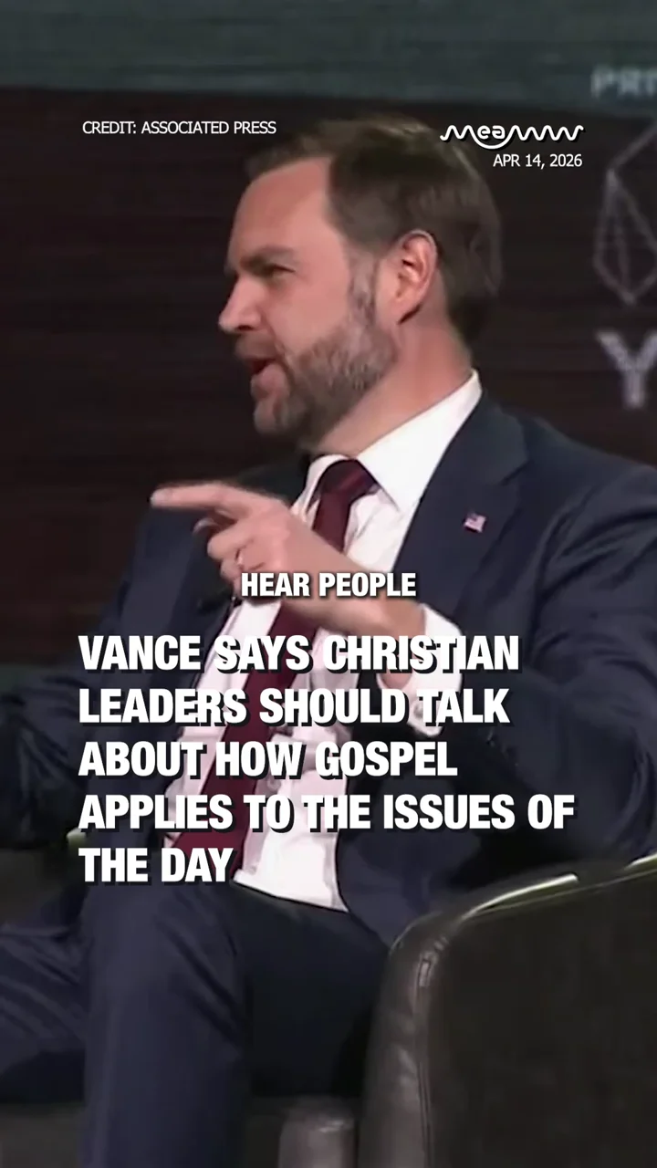Vance Says Christian leaders should talk about how Gospel applies to the issues of the day