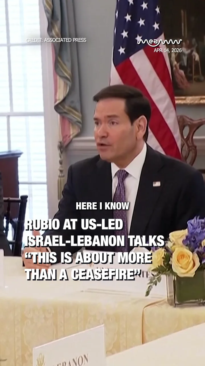 Rubio at US-Led Israel-Lebanon Talks “This Is About More Than a Ceasefire”