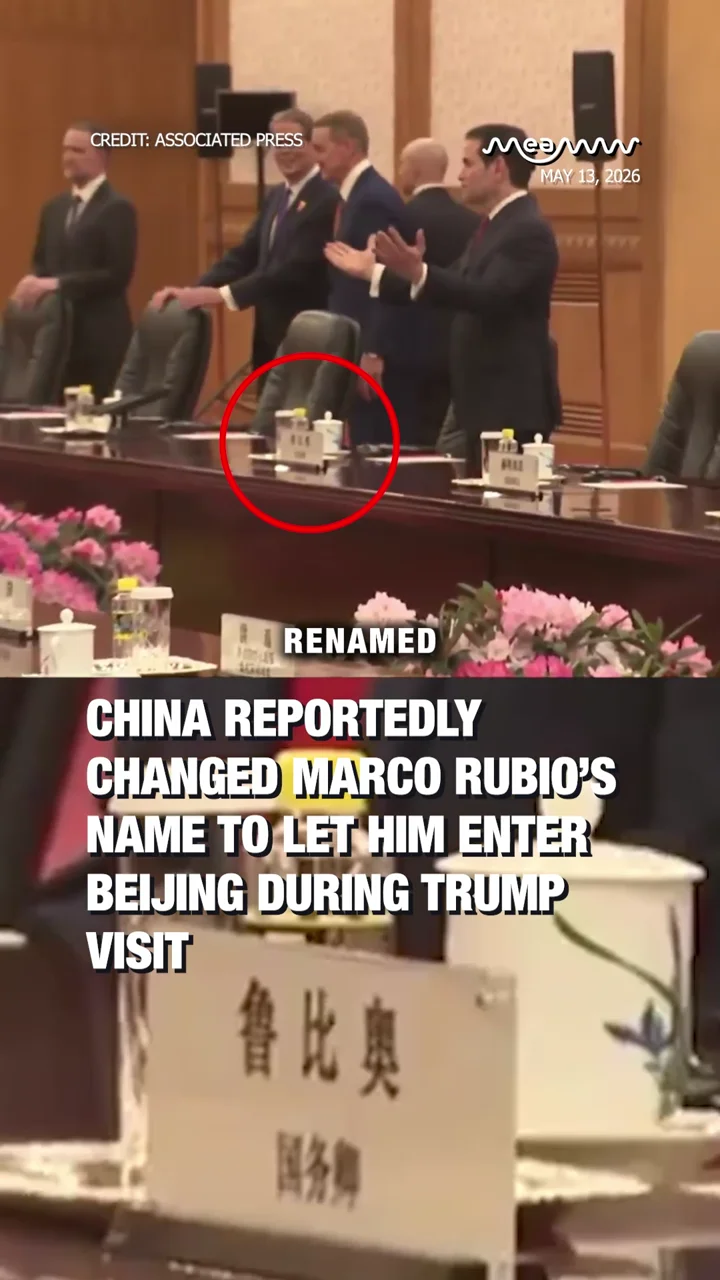 China Reportedly Changed Marco Rubio’s Name to Let Him Enter Beijing During Trump Visit
