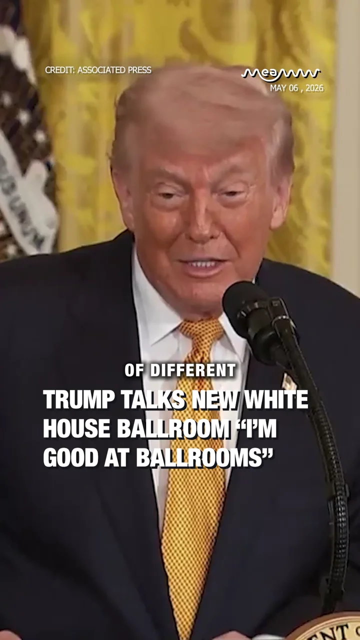 Trump Talks New White House Ballroom “I’m Good at Ballrooms”
