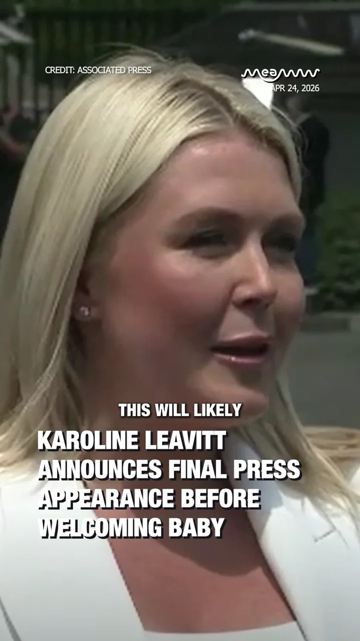 Karoline Leavitt Announces Final Press Appearance Before Welcoming Baby