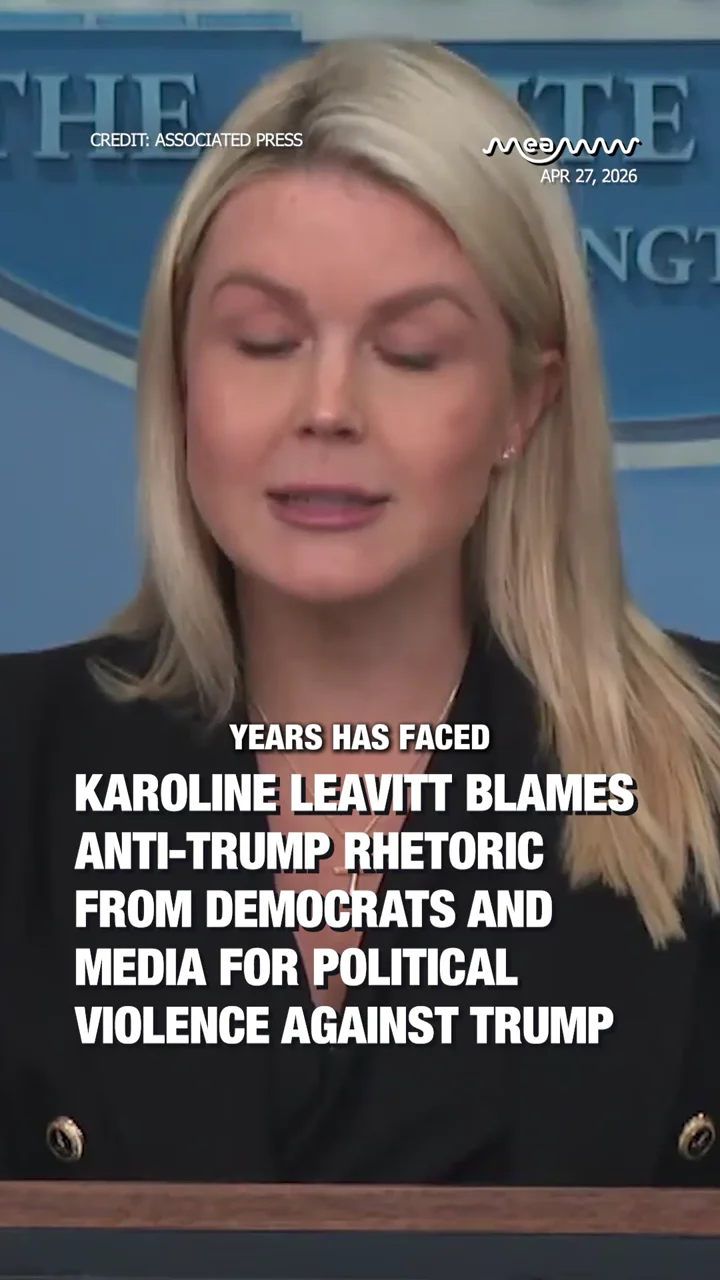 Karoline Leavitt Blames Anti-Trump Rhetoric From Democrats and Media for Political Violence Against Trump