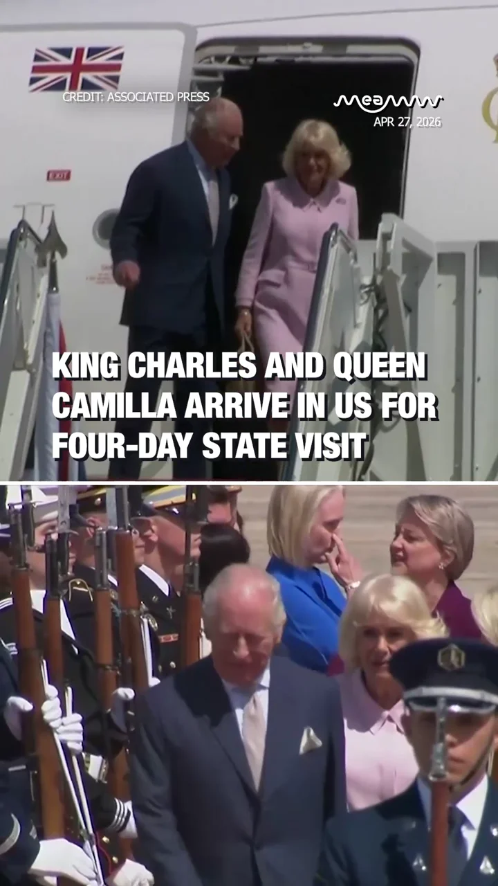 King Charles and Queen Camilla Arrive in US for Four-Day State Visit