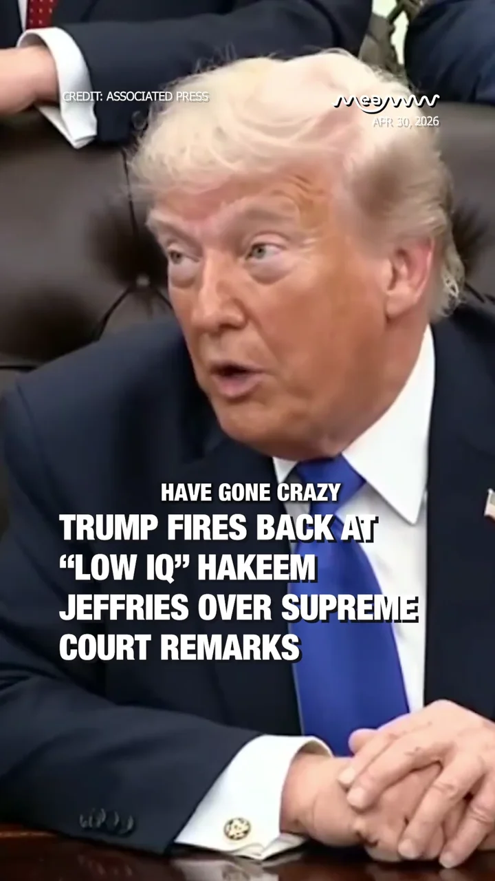 Trump Fires Back at “Low IQ” Hakeem Jeffries Over Supreme Court Remarks
