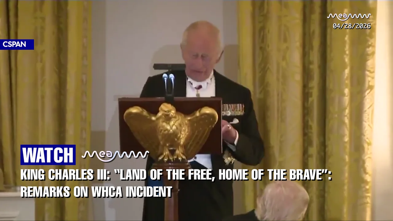 “KEEP CALM AND CARRY ON": Watch King Charles III’s Tribute to U.S. Courage After DC Attack!