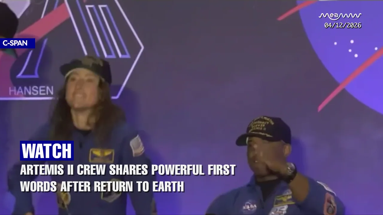"No One Will Ever Know What We Went Through" - Artemis II Crew Breaks Down in Emotional First Speech After Moon Mission