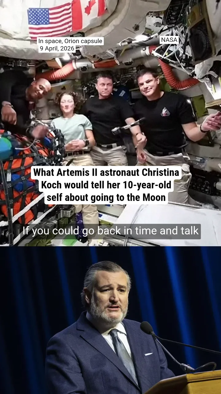 What Artemis II astronaut Christina Koch would tell her 10-year-old self about going to the Moon