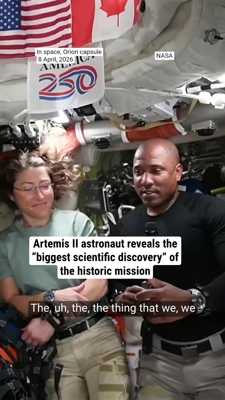 Artemis II astronaut reveals the “biggest scientific discovery” of the historic mission