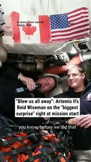 "Blew us all away": Artemis II Commander Reid Wiseman on the "biggest surprise" right at mission start