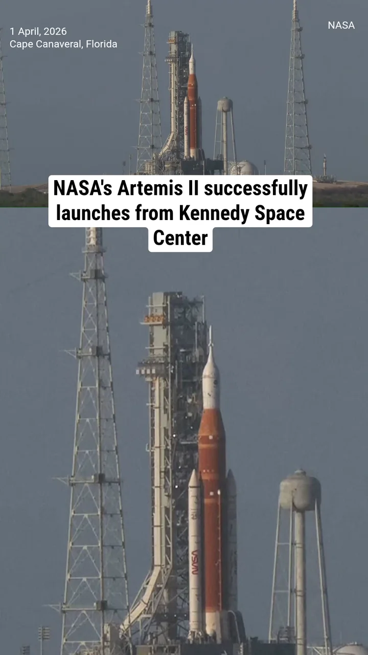 NASA's Artemis II successfully launches from Kennedy Space Center