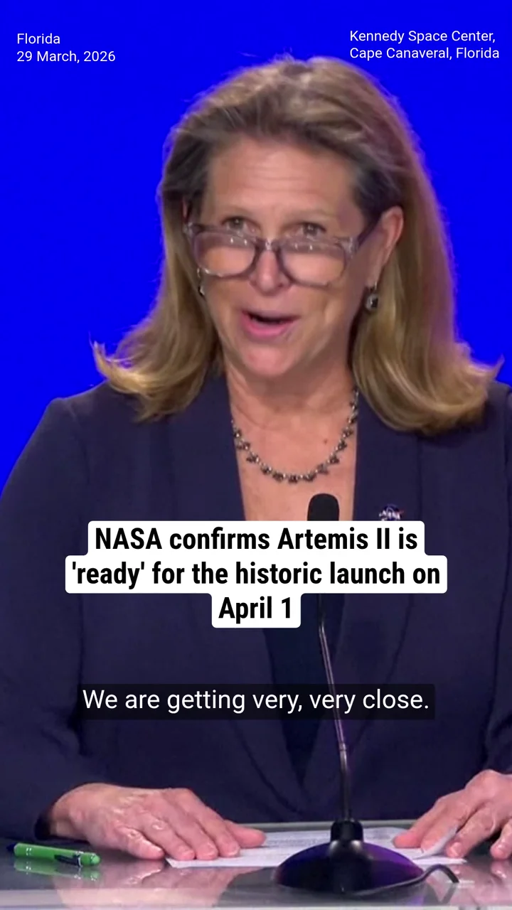 NASA confirms Artemis II is 'ready' for the historic launch on April 1