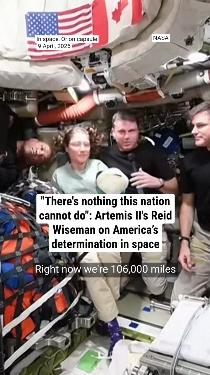 "There's nothing this nation cannot do": Artemis II's Reid Wiseman on America’s determination in space