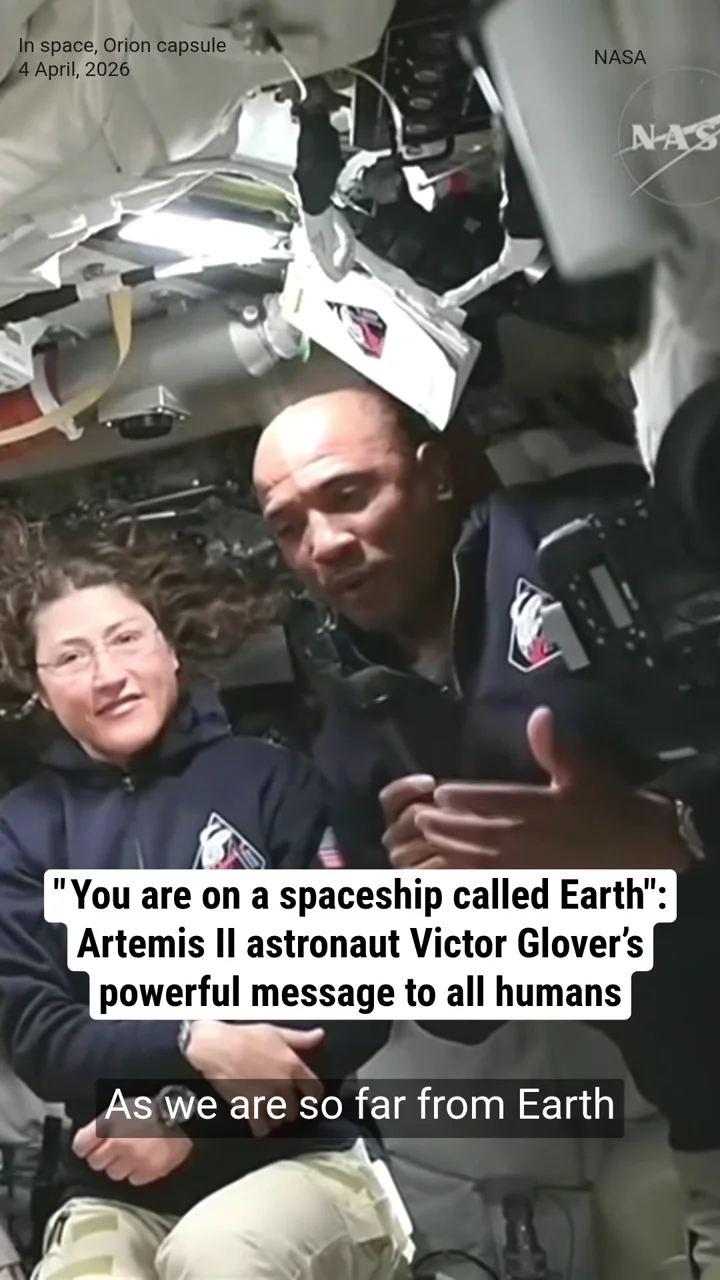 " You are on a spaceship called Earth": Artemis II astronaut Victor Glover’s powerful message to all humans