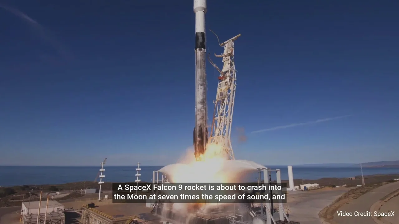 SpaceX Falcon 9 to crash into the Moon in August 2026