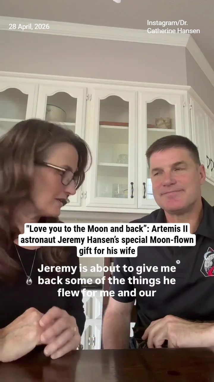 Artemis II astronaut Jeremy Hansen’s special Moon-flown gift for his wife