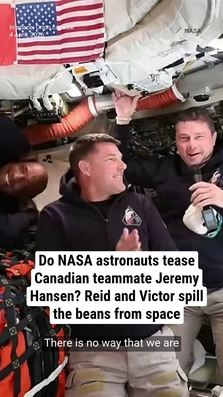 Do NASA astronauts tease Canadian teammate Jeremy Hansen? Reid and Victor spill the beans from space