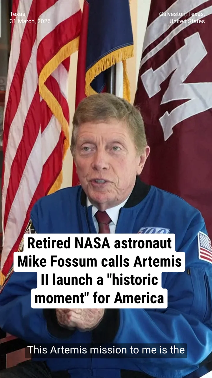 Retired NASA astronaut Mike Fossum calls Artemis II launch a "historic moment" for America