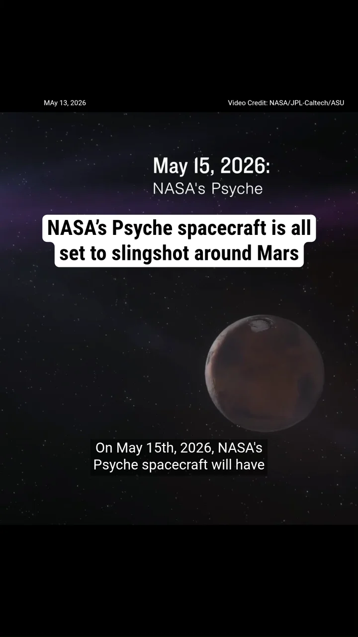 NASA’s Psyche spacecraft is all set to slingshot around Mars