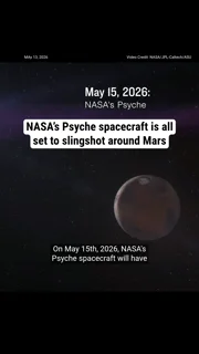 NASA’s Psyche spacecraft is all set to slingshot around Mars