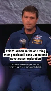 Reid Wiseman on the one thing most people still don’t understand about space exploration