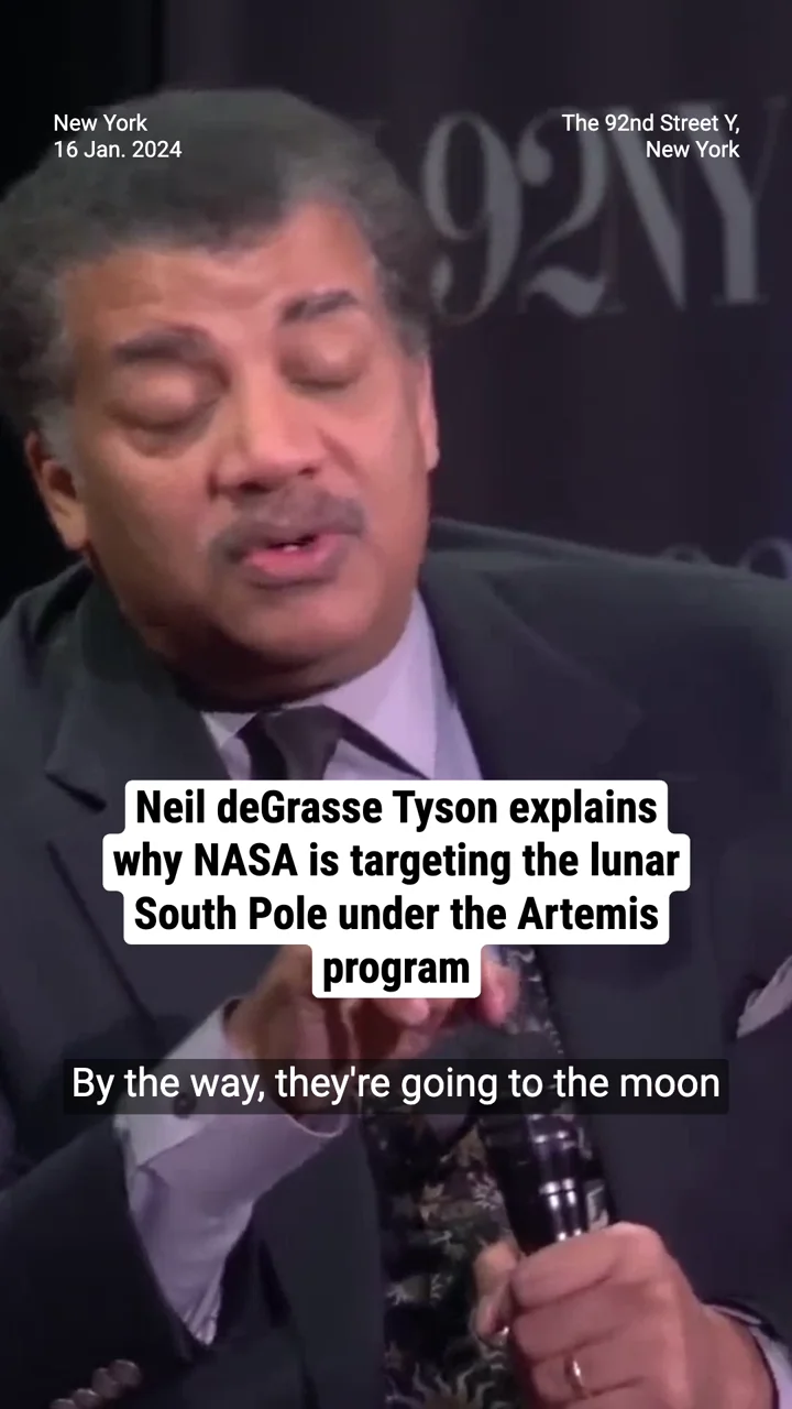 Neil deGrasse Tyson explains why NASA is targeting the lunar South Pole under the Artemis program