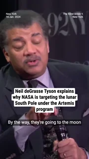 Neil deGrasse Tyson explains why NASA is targeting the lunar South Pole under the Artemis program