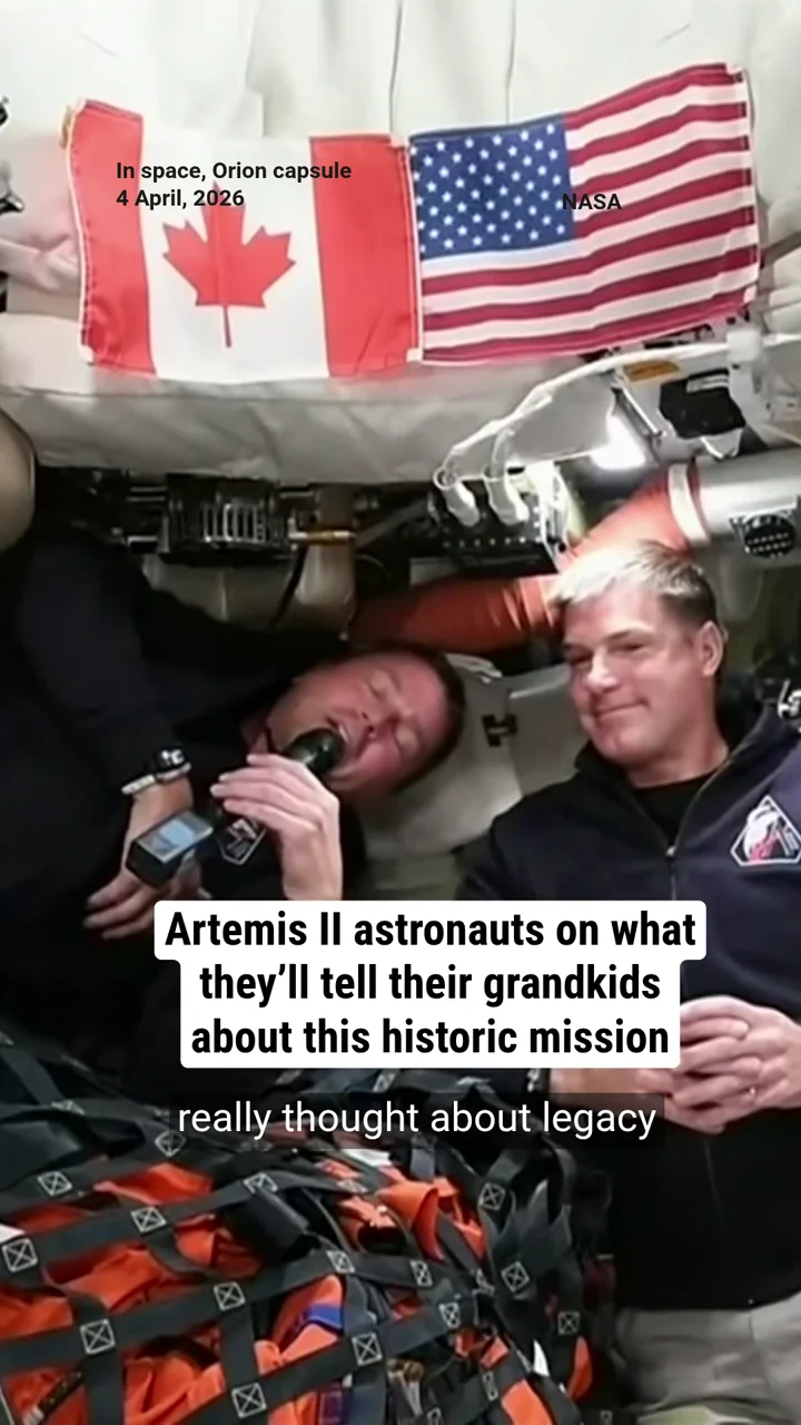Artemis II astronauts on what they’ll tell their grandkids about this historic mission
